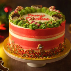 Christmas Wreath Cake Christmas Wreath Cake
