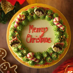 Christmas Wreath Cake Christmas Wreath Cake