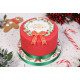 Christmas Wreath Cake
