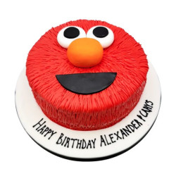 Elmo Cake 4  Elmo Cake 4