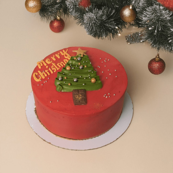 CHRISTMAS TREE CAKE