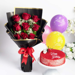 Red Velvet Cake Combo