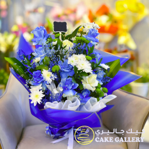 Blue Rose Flower  bouquet 