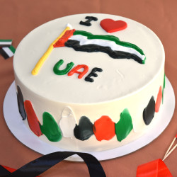UAE Flag CAke