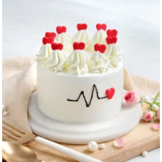 Heart Beat Cake