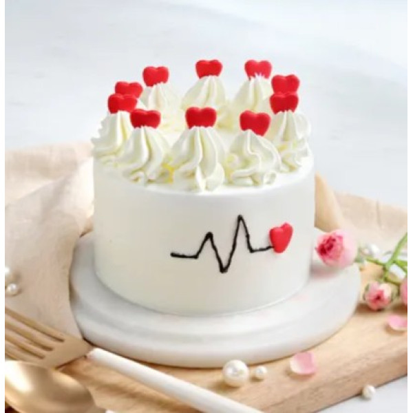 Heart Beat Cake