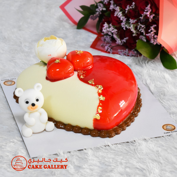 Heart Shape mousse cake