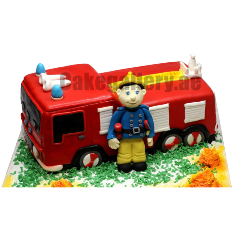 Truck Man Cake