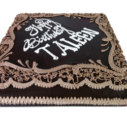 choco-designed cake choco-designed cake