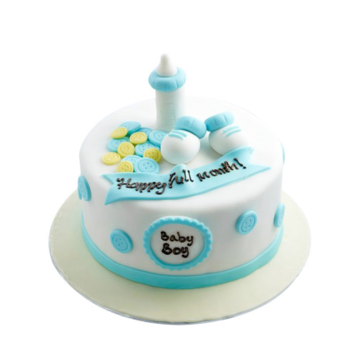 Newborn Baby Boy Cake 