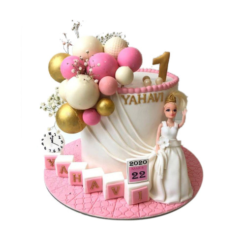 Baby Girl Cake 