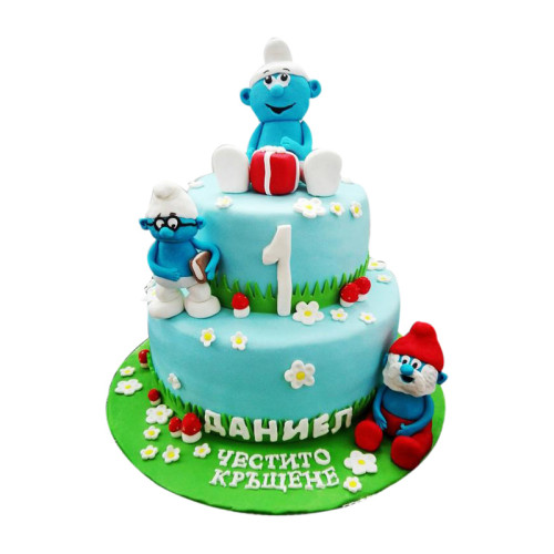 Smurf Cake