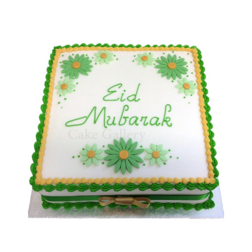 Eid Green Cake 