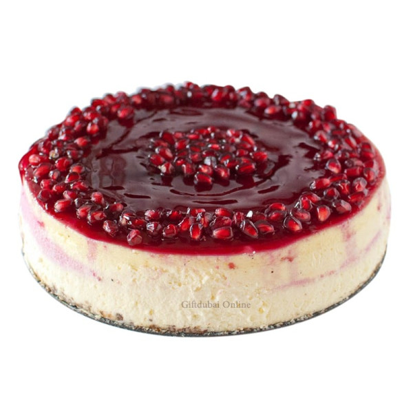 Pomegranate Cheese cake
