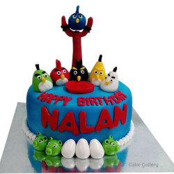 Angry Bird Cake Angry Bird Cake