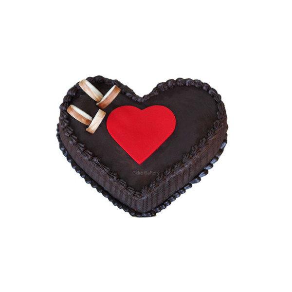 Special Heart Shaped Cake