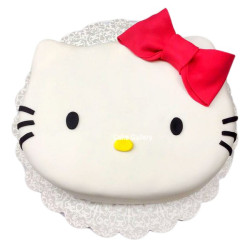 White Kitty Cake 4 White Kitty Cake 4