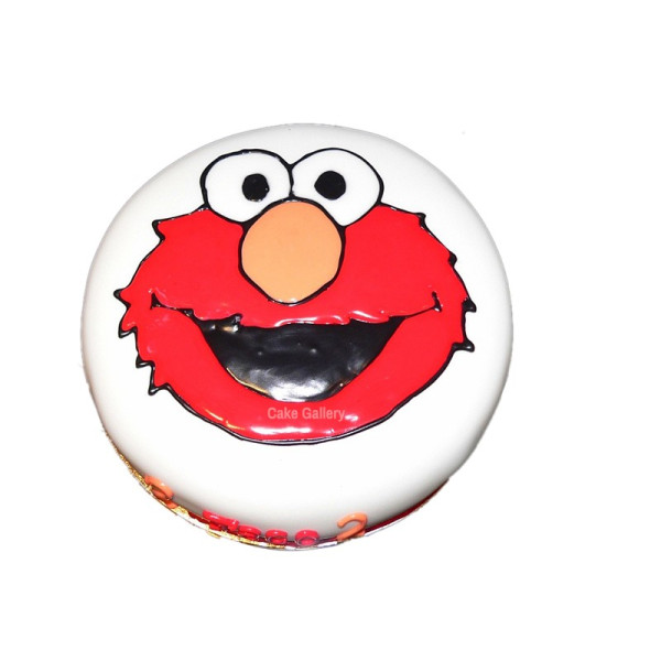 Elmo Cake 5