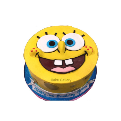 spongebob cake 1