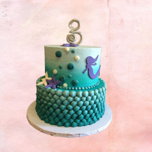 Mermaid Cake 05
