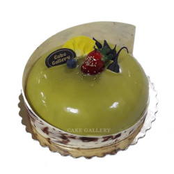 Pistachio oval cake Pistachio oval cake