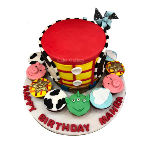 Kids Fondant cake