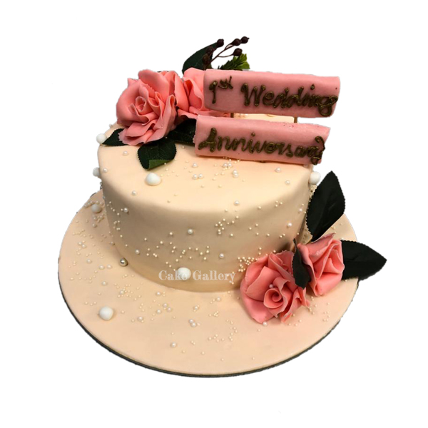 Romantic Anniversary Cake