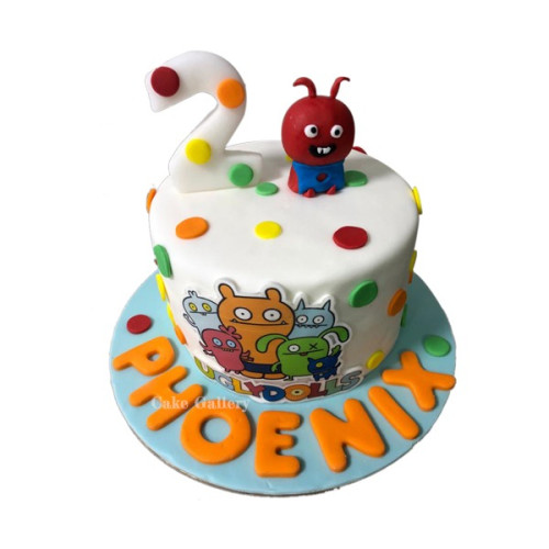 Ugly dolls cake