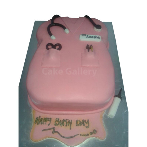 Pink Doctor Cake