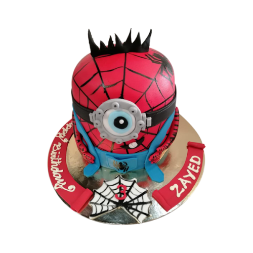 Spiderman Cake 