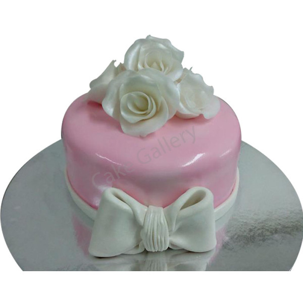 Pink Rose Cake