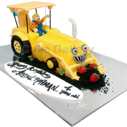 Yellow JCB Cake  Yellow JCB Cake