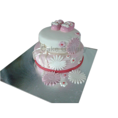 Pink Shoe Cake