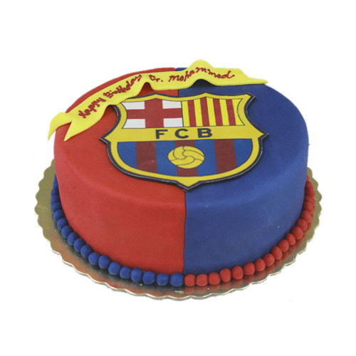 FCB Logo Cake