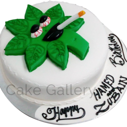 Leafy Flower Cake Leafy Flower Cake