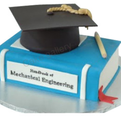 Elegant Engineering graduation cake Elegant Engineering graduation cake