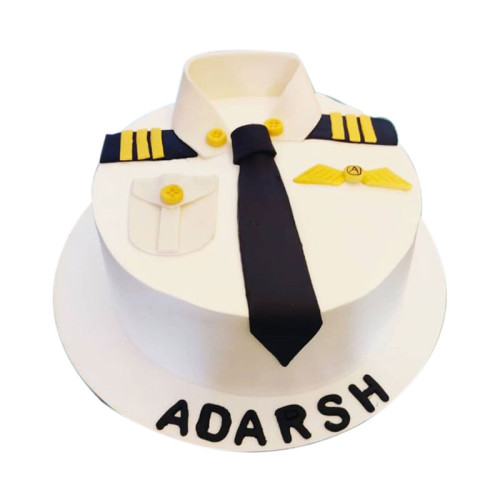Pilot Uniform Cake