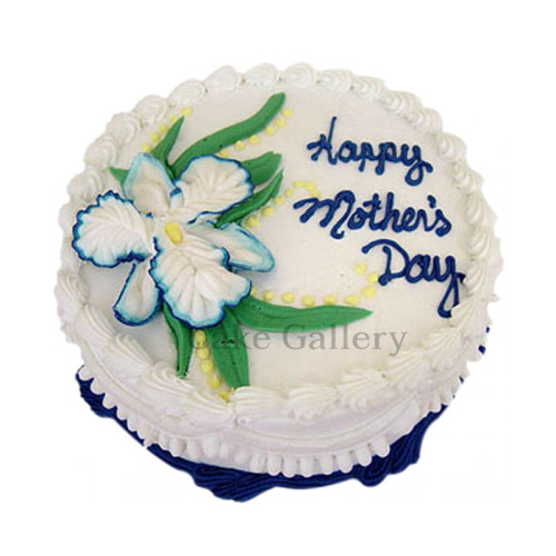 Flower Design Mothers Day Cake 