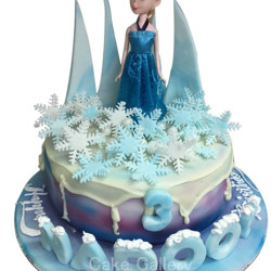 Frozen kids cake Frozen kids cake