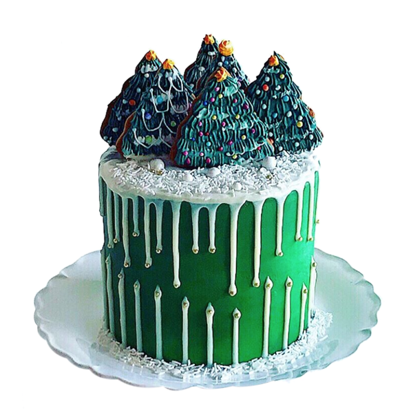 Christmas Tree Cake