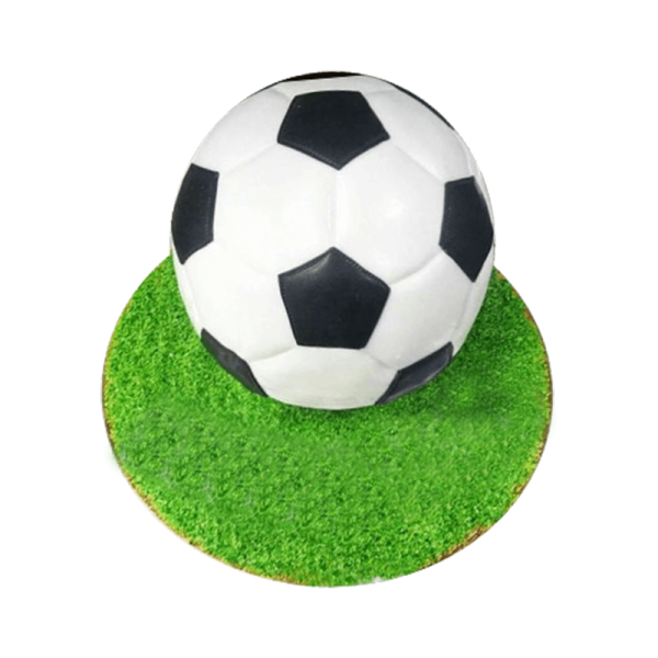 Football Shaped Cake 2