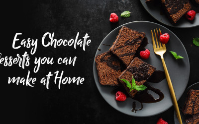 Easy chocolate desserts you can make at home Easy chocolate desserts you can make at home