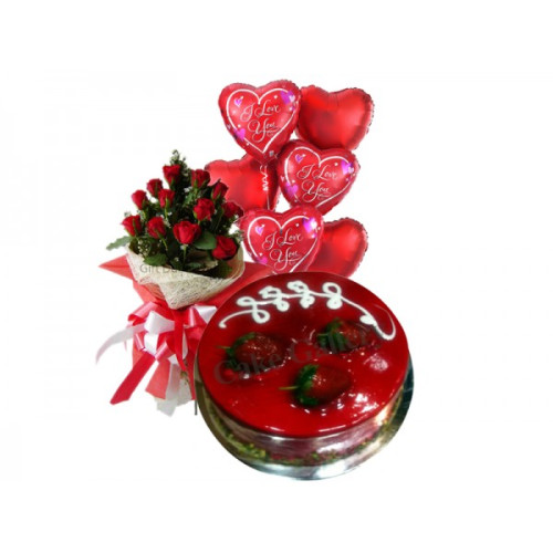 Strawberry Gift Combo