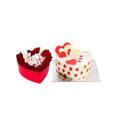valentine Cake combo 
