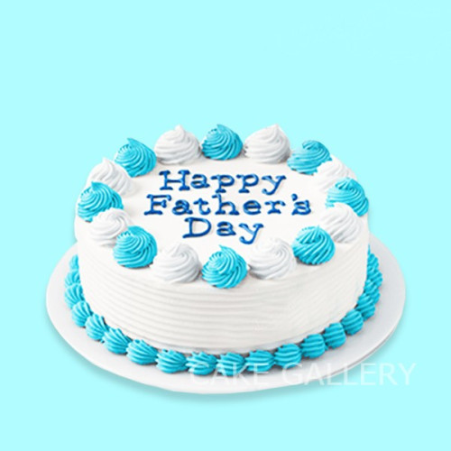 Father's Day Vanilla Cake