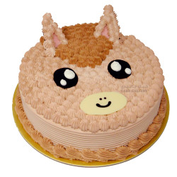 Cute Horse Face Cake Cute Horse Face Cake